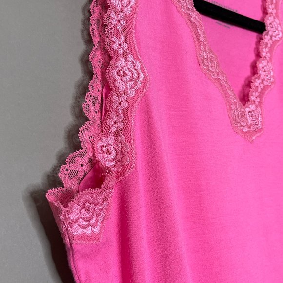 Hillard & Hanson Pink Tank Top‎ Size XL . - Picture 5 of 9